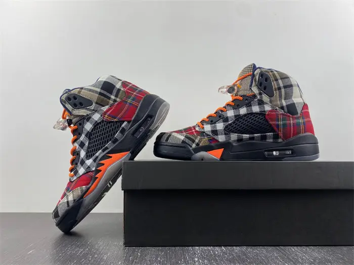 AIR JORDAN 5 RETRO GS 'PLAID' 