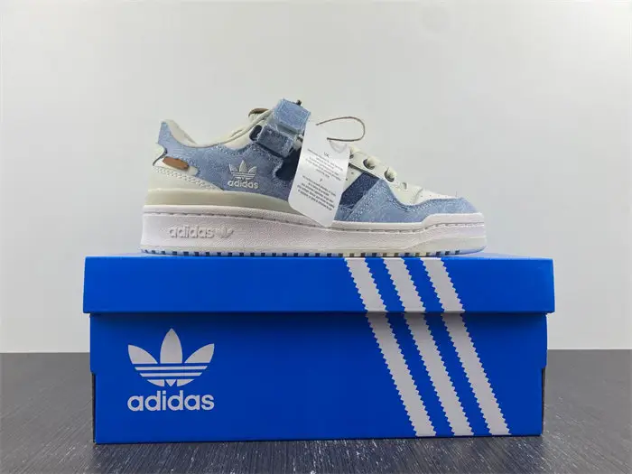 adidas Forum Low Blue Cloud White 