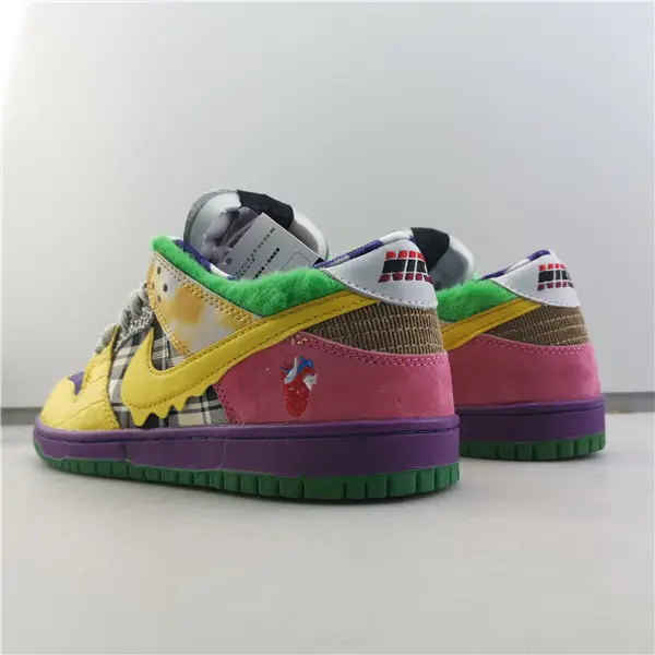NIKE DUNK LOW PRO IW PURPLE  YELLOW 