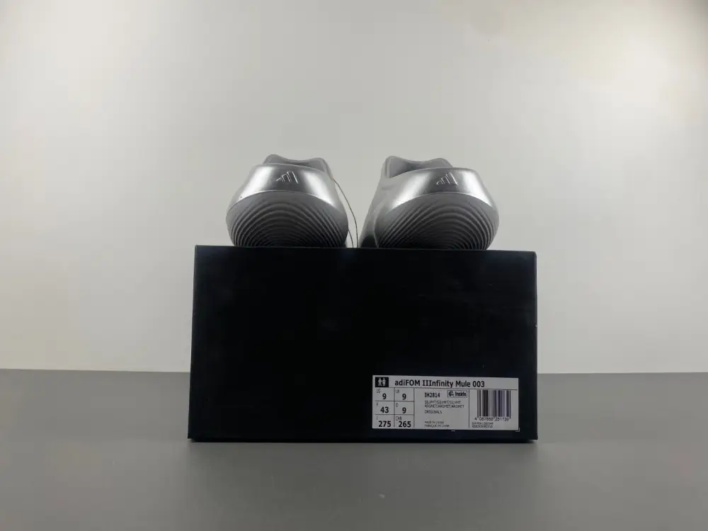 adidas adiFOM IIInfinity Mule Metallic Silver 