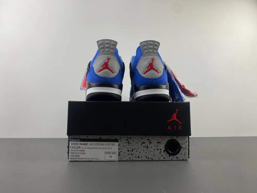 AIR JORDAN 4 RETRO BLUE 