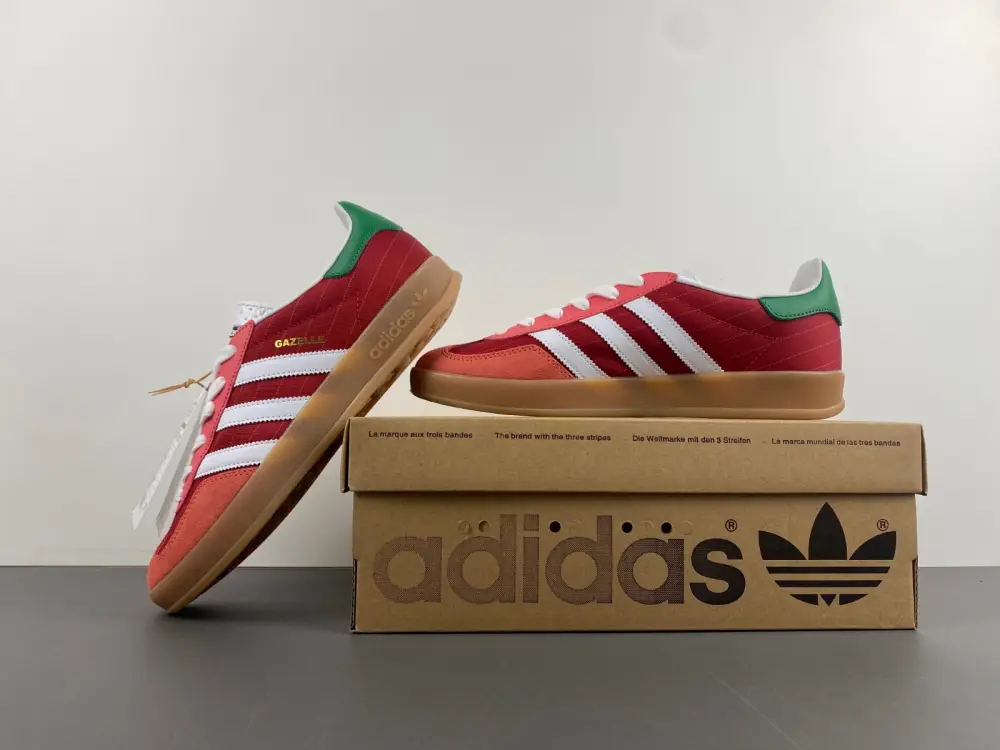 adidas Gazelle Indoor Olympic Pack Better Scarlet 