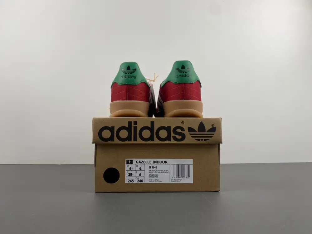 adidas Gazelle Indoor Olympic Pack Better Scarlet 