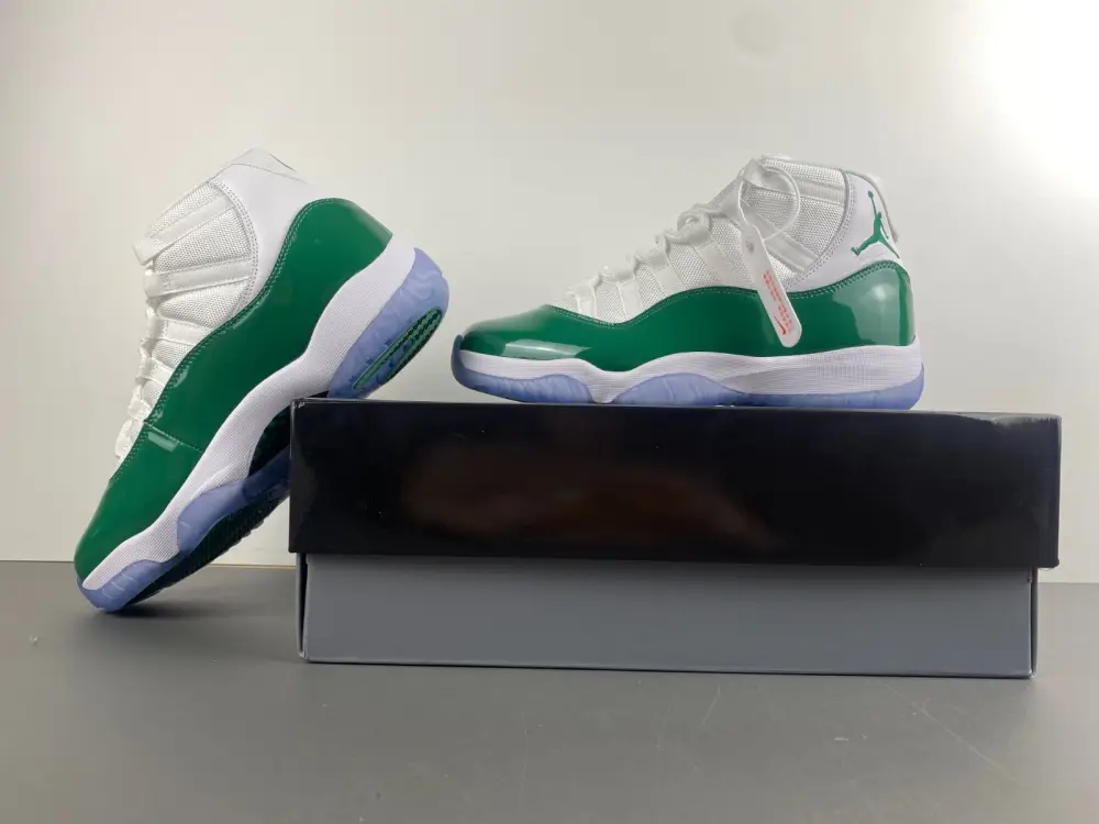 Air Jordan 11 White Green 