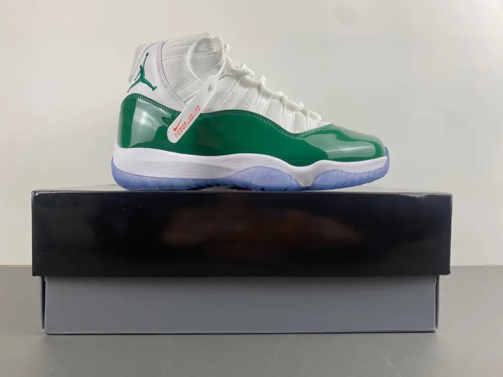 Air Jordan 11 White Green 