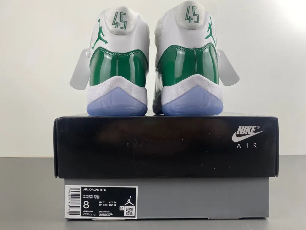 Air Jordan 11 White Green 