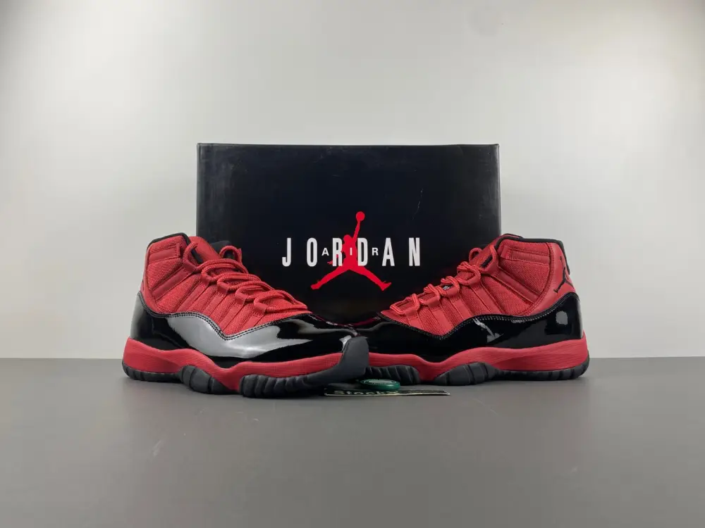 Air Jordan 11 red black  ECFBF1287