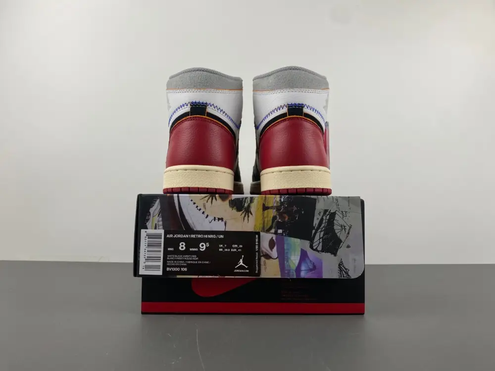 Air Jordan 1 Retro High Union Los Angeles Black Toe 