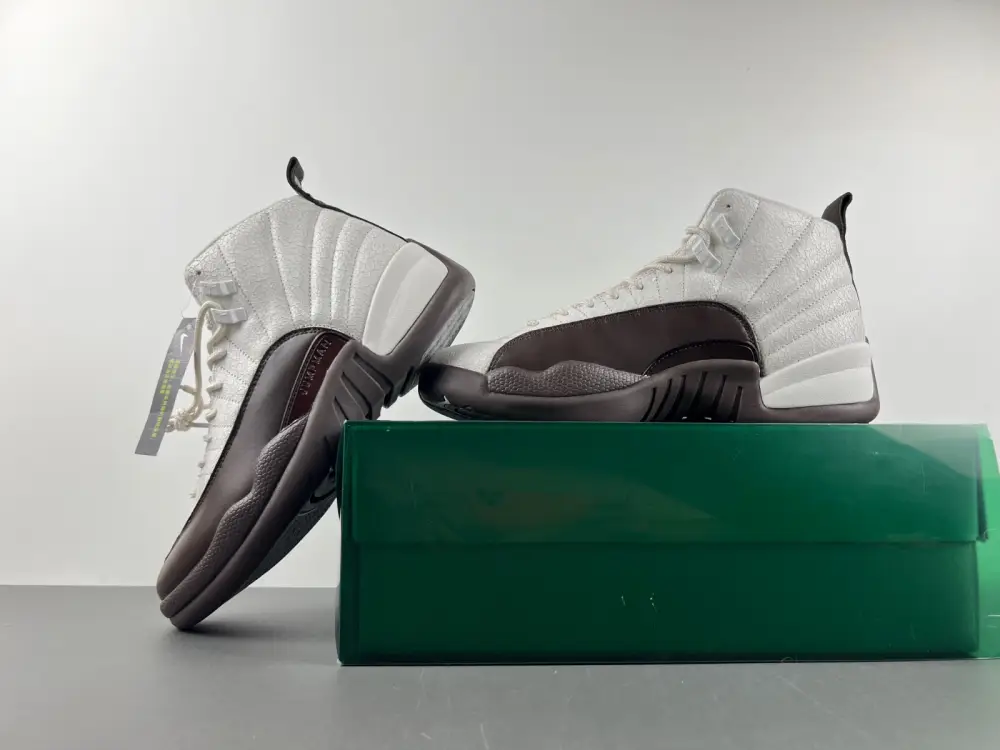 Air Jordan 12 White Baroque Brown-Sail 