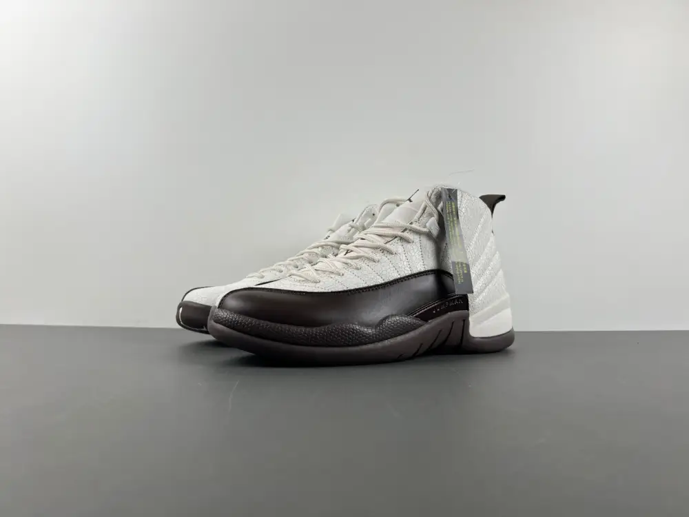 Air Jordan 12 White Baroque Brown-Sail 