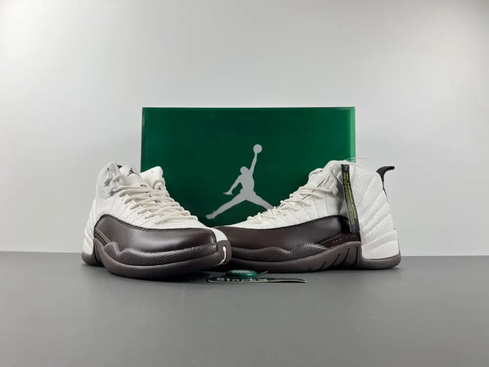 Air Jordan 12 White Baroque Brown-Sail  ACD2443