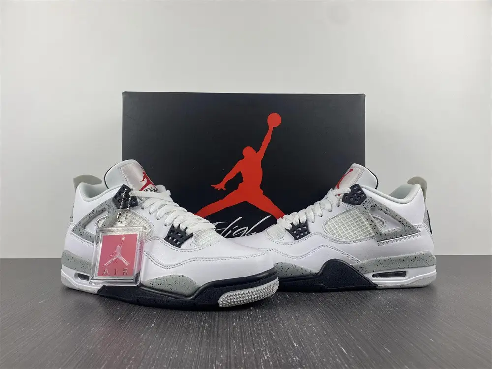Air Jordan 4 White Cement 