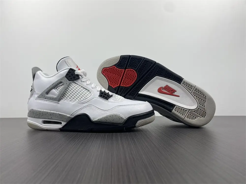 Air Jordan 4 White Cement 
