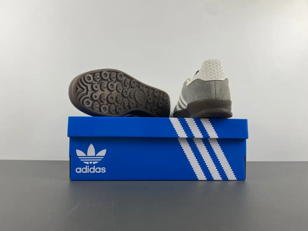 adidas Gazelle Indoor Dark Grey White 