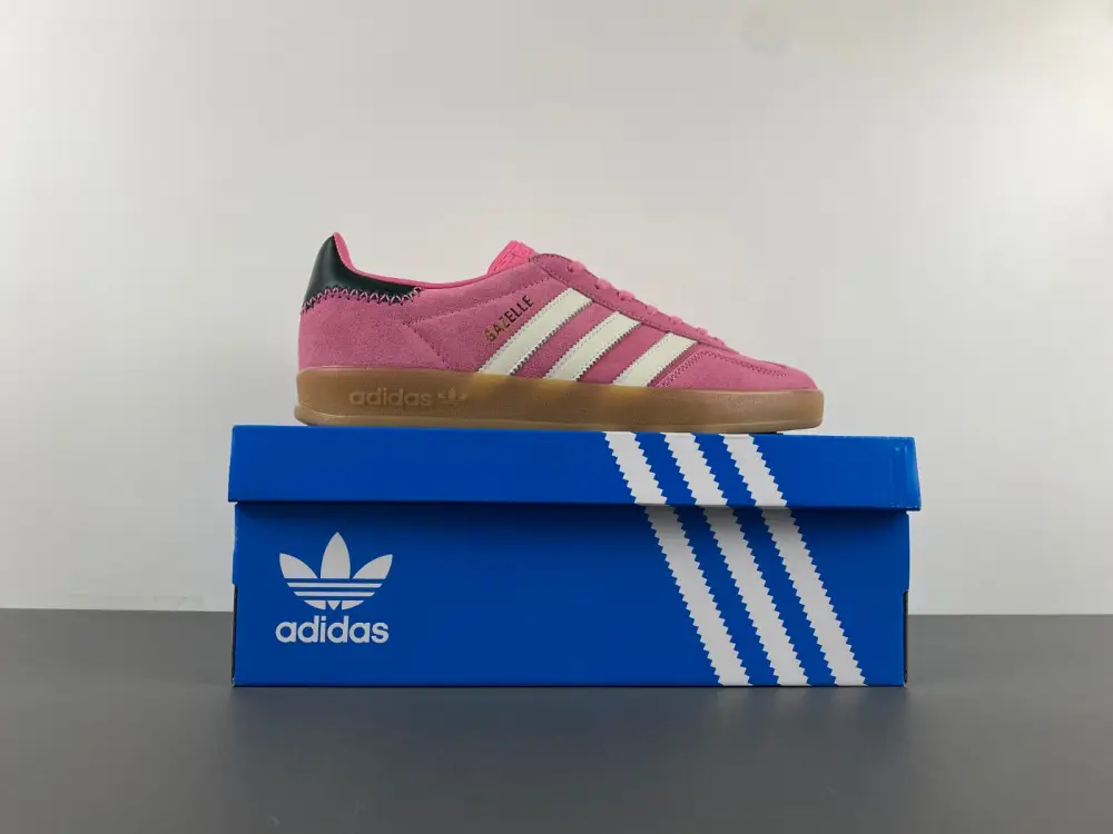 adidas Gazelle Indoor Rose Tone Collegiate Green 