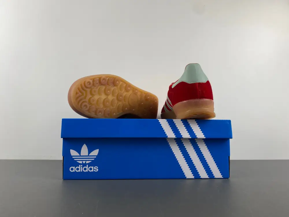 adidas Gazelle Indoor Better Scarlet Green Velvet 