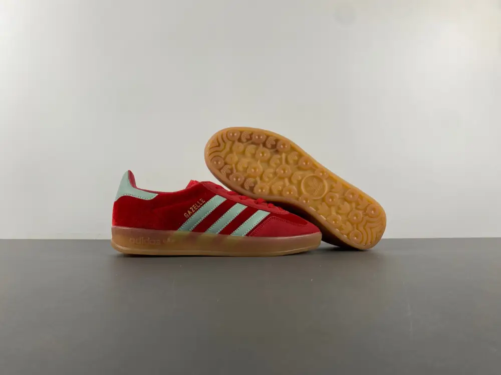 adidas Gazelle Indoor Better Scarlet Green Velvet 