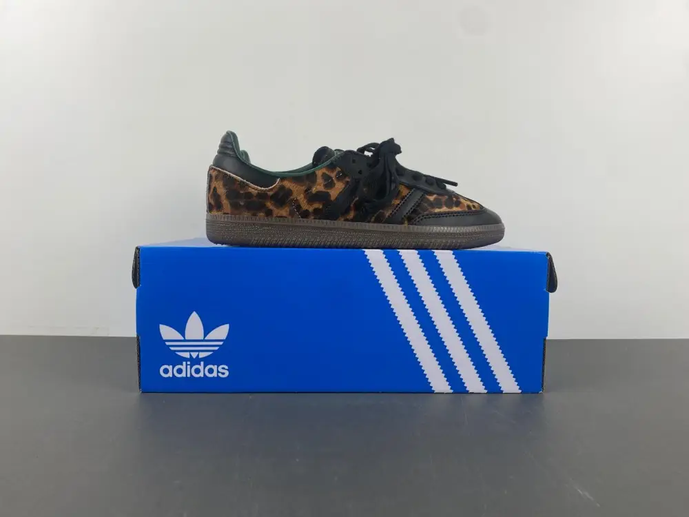 adidas Samba OG Leopard Collegiate Green 