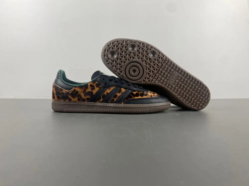 adidas Samba OG Leopard Collegiate Green 