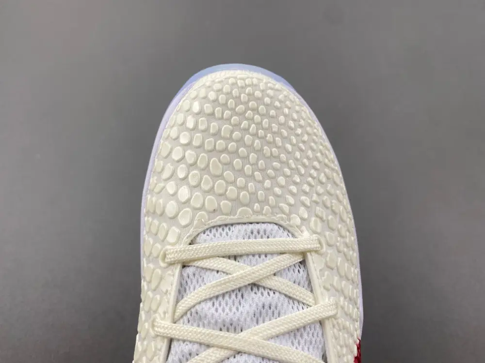 NIKE ZOOM KOBE 6 白红黄色 