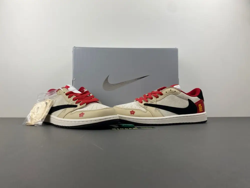 Travis Scott x Fragment Design x Air Jordan 1 Low OG SP AJ1  CAC1278