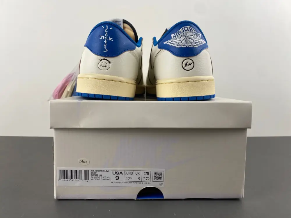 Travis Scott x Fragment x Air Jordan 1 Low OG 2.0 