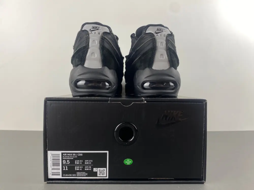 Comme des Garçons x Air Max 95 'Black' 