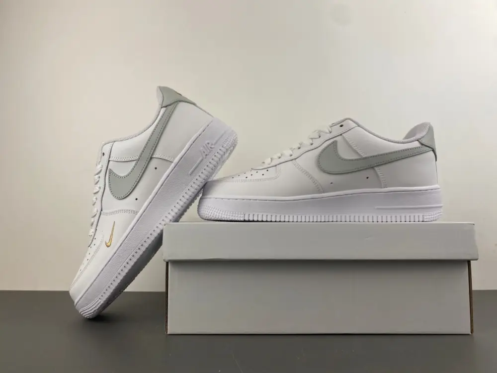 Nike Air Force 1 Low 'White Grey Gold' 