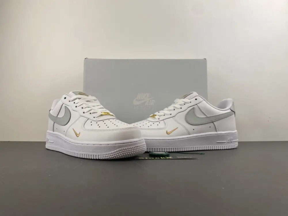 Nike Air Force 1 Low 'White Grey Gold' 