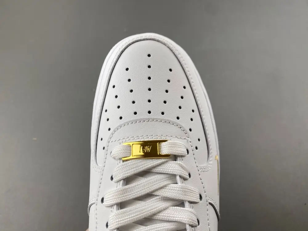 Nike Air Force 1 Low 'White Grey Gold' 