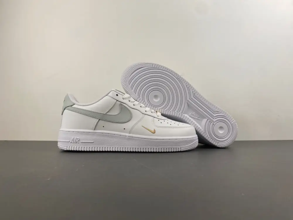 Nike Air Force 1 Low 'White Grey Gold' 