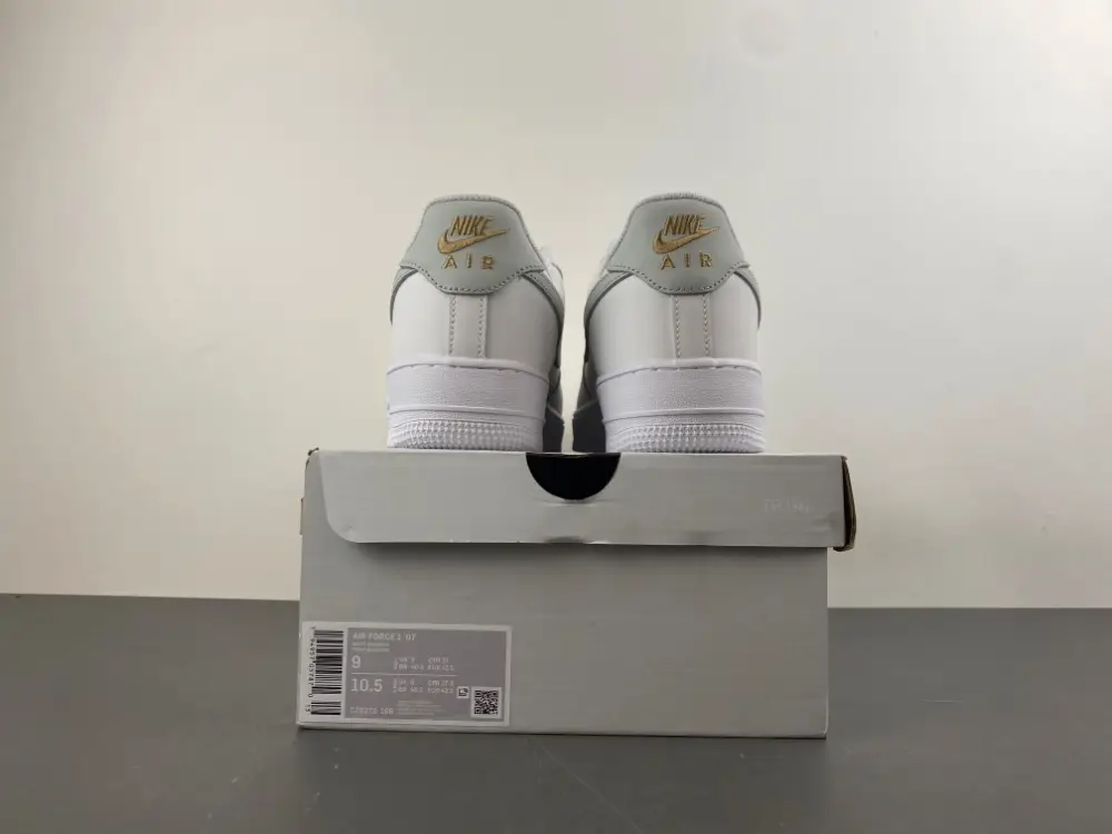 Nike Air Force 1 Low 'White Grey Gold' 