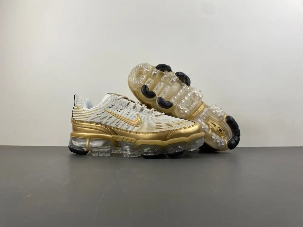 Nike Air VaporMax 360 'White Metallic Gold' 