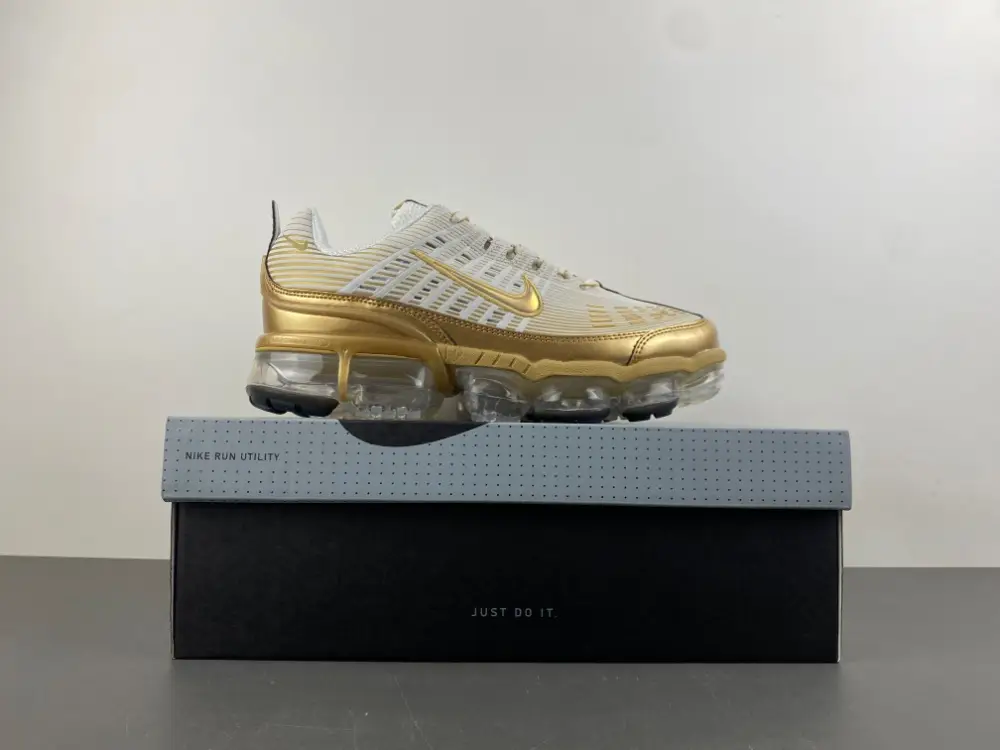 Nike Air VaporMax 360 'White Metallic Gold' 