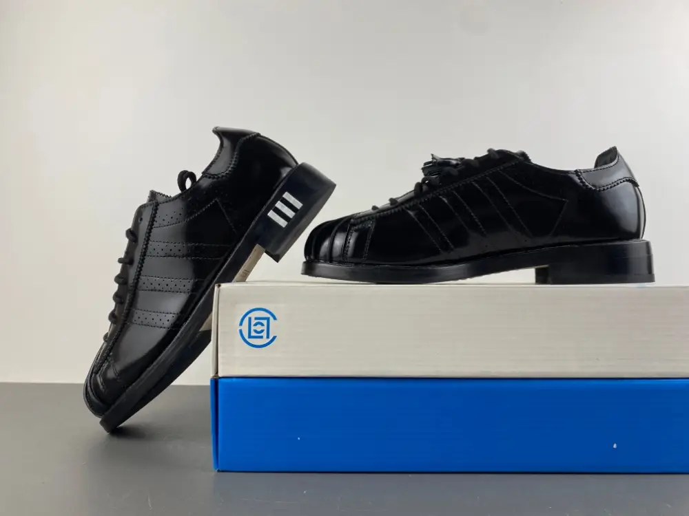 CLOT x adidas Dress Superstar 'Black' JR2814 